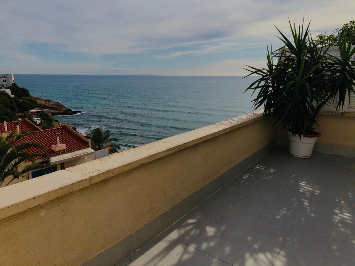 Апартаменты La Marina Seaview Penthouse Сиджес Экстерьер фото